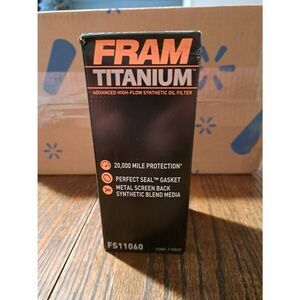 New Fram Titanium Oil Filter FS11060 Car Maintenance Oil Change